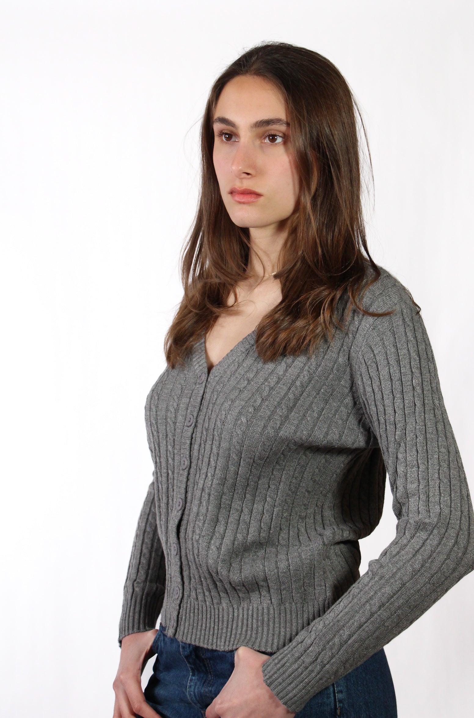 Cardigan - Cachemire/Laine