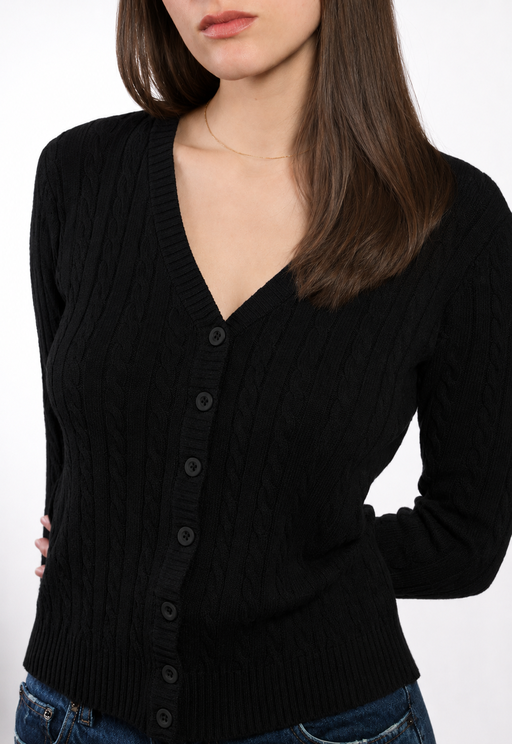 Cardigan - Cachemire/Laine